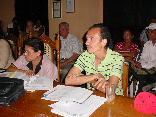 Concejal Felix Vega Lacayo